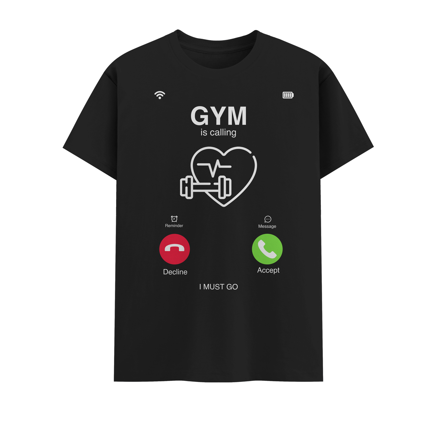 GYM IS CALLING Unisex Classic T-Shirt